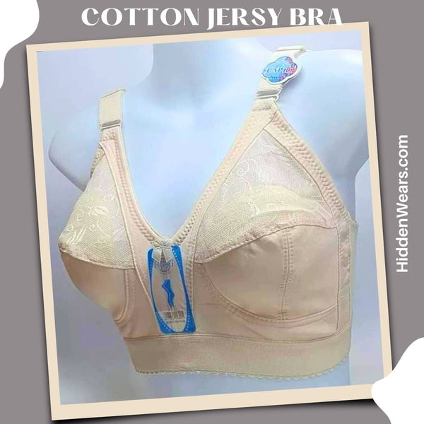 Wide Belt Cotton Jersey Bra - Capri