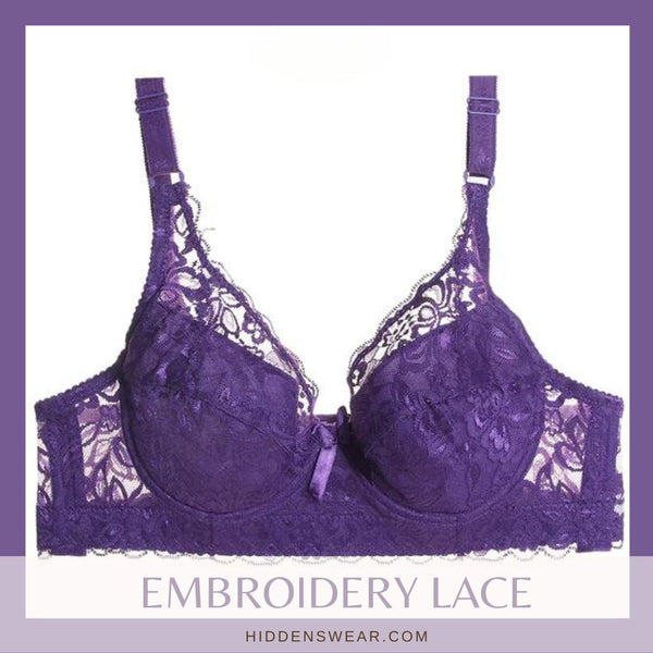 Comfort Embroidery Lace Bra